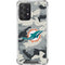 NFL Miami Dolphins Camo Galaxy A52 5G Clear Case